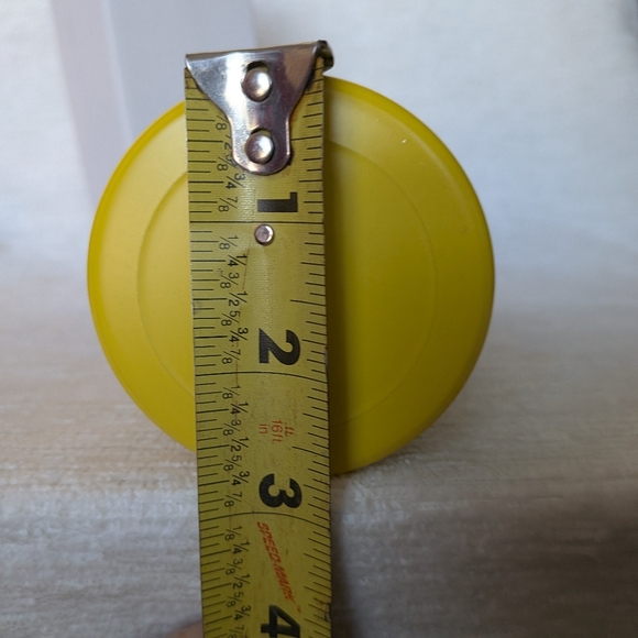 Metal Water Bottle 16oz Yellow Nurse Themed Black Flip Lid Never Used - Picture 7 of 8